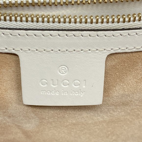 Gucci Sylvie handbag 431665 leather ivory women's - Picture 5 of 11